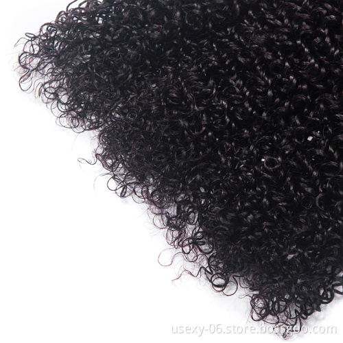 Wholesale Hair Vendors Italian Afro Kinky Curly Hair Bundle Virgin Human Hair Extensions